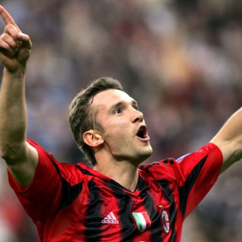 Andriy Shevchenko's AC Milan Signed Shirt