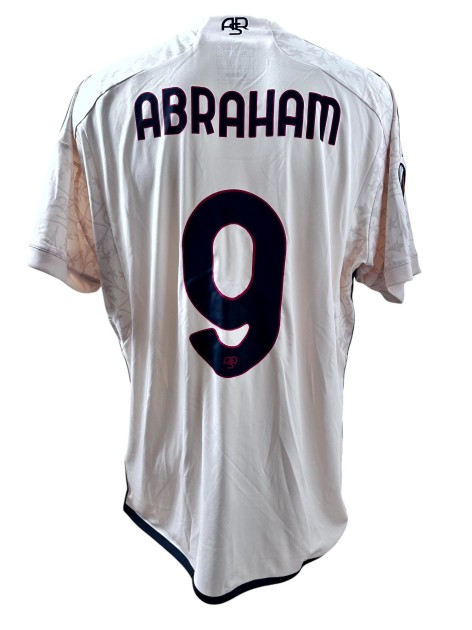 Abraham's Roma Issued Shirt, UEL 2023/24