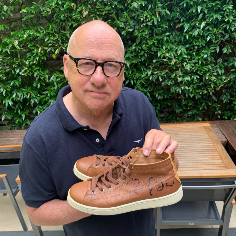 Mark Knopfler's Signed Shoes