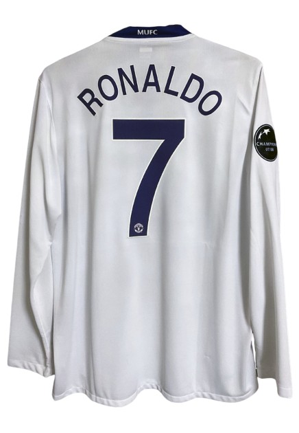 Maglia Manchester United UCL 2008/09 Ronaldo, vs Barcellona