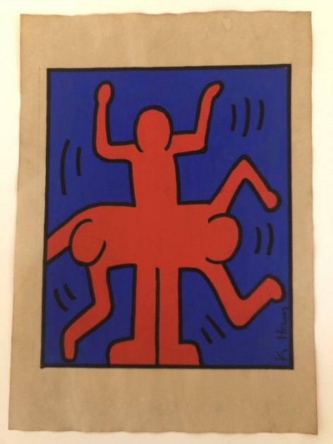 Screenprint by Keith Haring