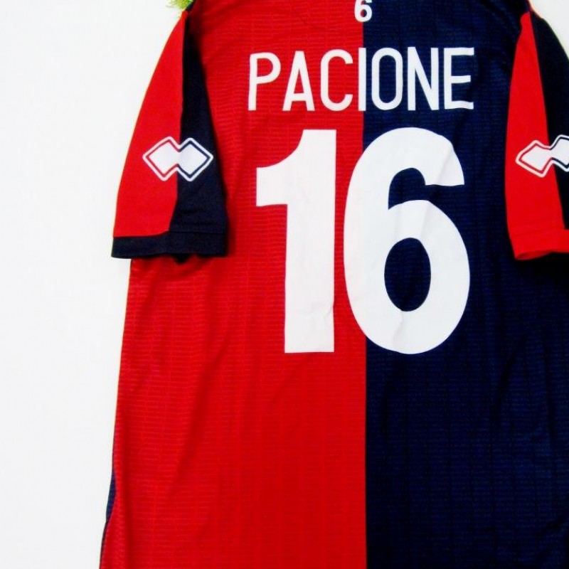 Pacione match worn shirt, derby Genoa-Sampdoria, Slancio di Vita 2013