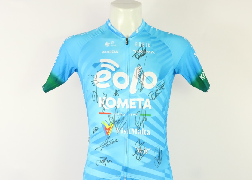 Official Eolo Kometa 2023 Jersey - Autographed by the team