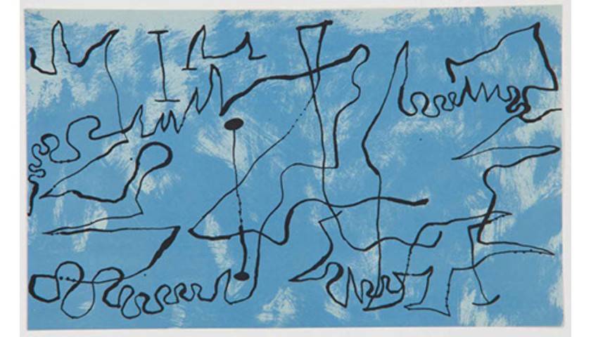 Joan Miró - Composition Blue