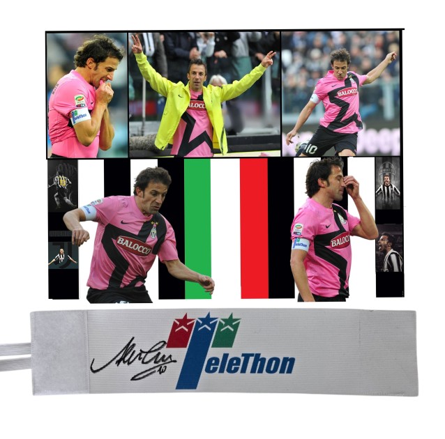 Del Piero's Juventus Signed Captain's Armband, 2011/12