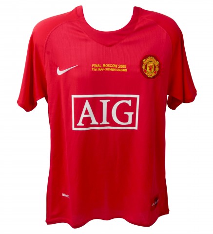 Wayne Rooney Signed Champions League Manchester United Shirt