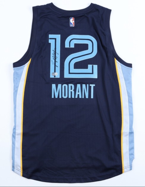 Maglia Ja Morant Memphis Grizzlies - Autografata