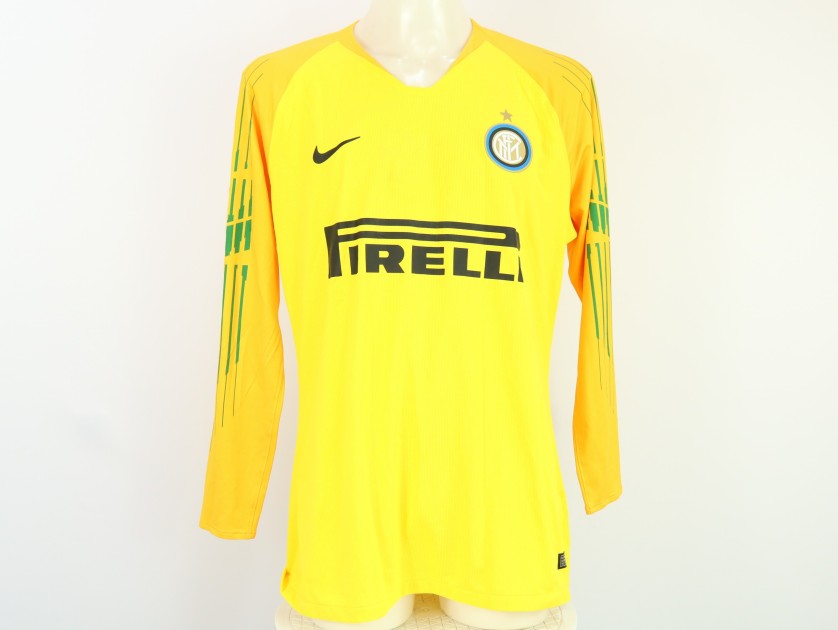 Handanovic s Inter Milan Issued Shirt 2018 19 CharityStars