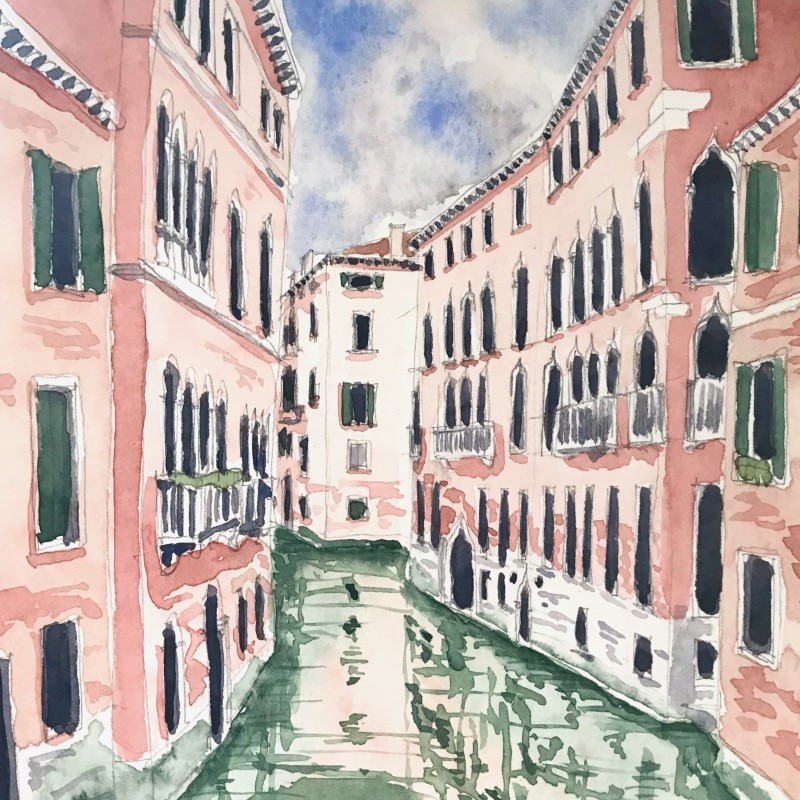 "View of Venice" by Filippo Bottini