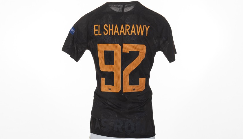 El Shaarawy's Match-Issued Shirt, Atletico Madrid-Roma CL 17/18
