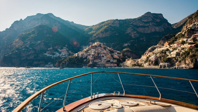 Five Nights in a Villa on the Amalfi Coast for Eight + Capri Island Private Boat Tour