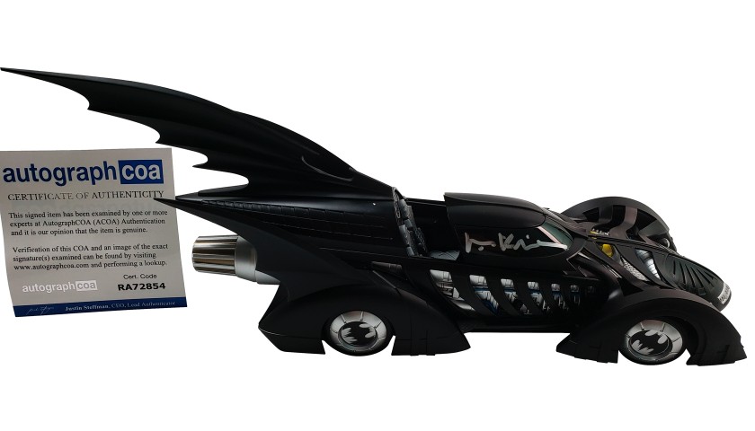 Val Kilmer Hand Signed 'Batmobile’