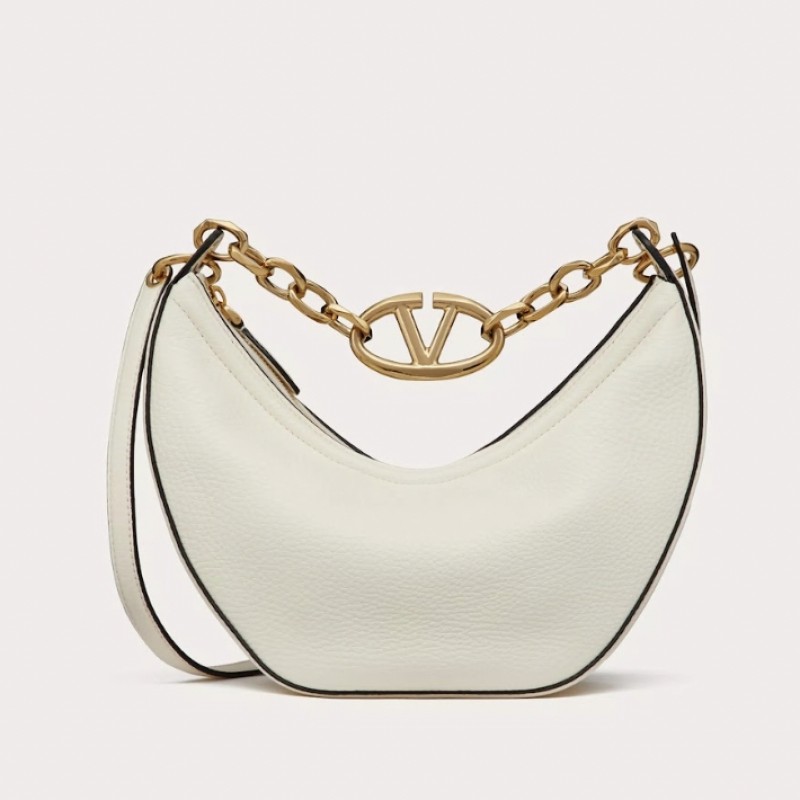 Valentino Garavani Moon Bag White