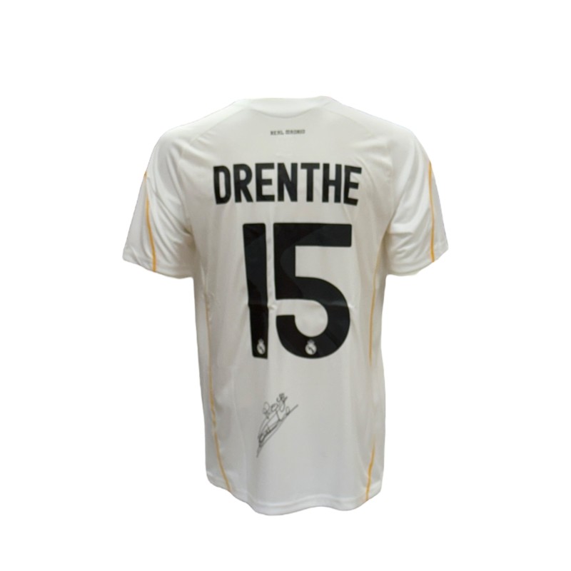 Royston Drenthe's Real Madrid 2008/09 Signed Away Shirt