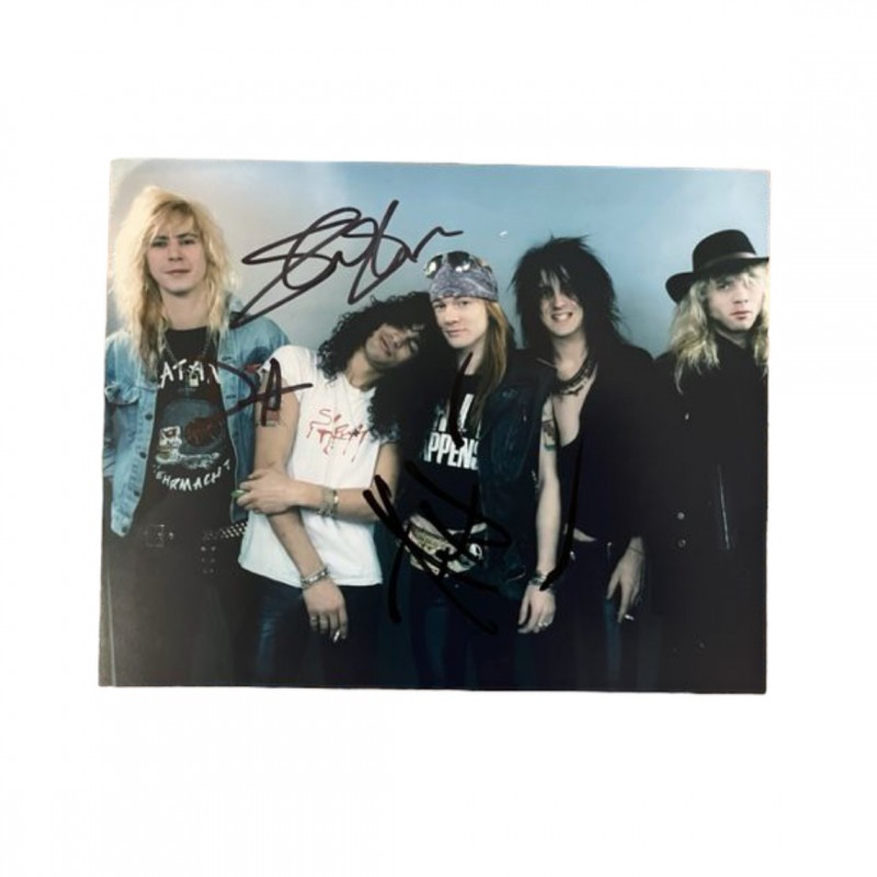 Guns N' Roses Signed Photograph