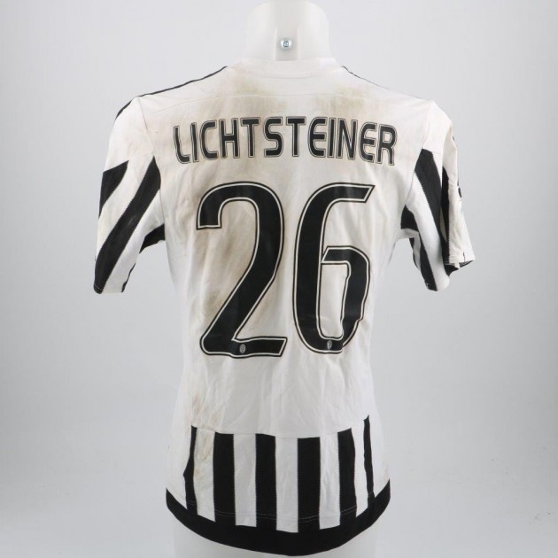 Matchworn Licthsteiner Juve shirt, worn Serie A 2015/2016 - unwashed