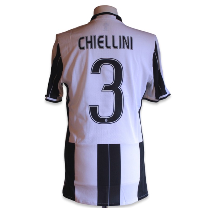 Chiellini's Juventus FC 2017/18 Match Shirt
