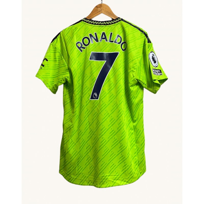 Cristiano Ronaldo's Manchester United 2022/2023 Match Third Shirt