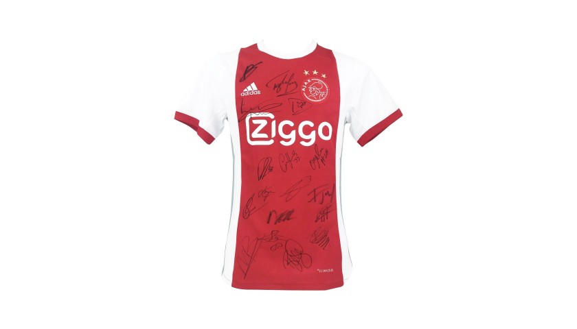 Ajax 2017/2018 Shirt - Signed by the Players