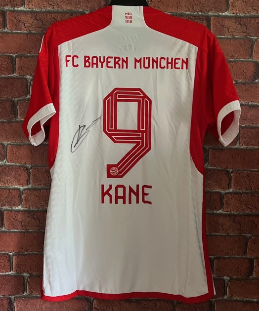 Maglia FC Bayern Monaco firmata da Harry Kane, 2023/24