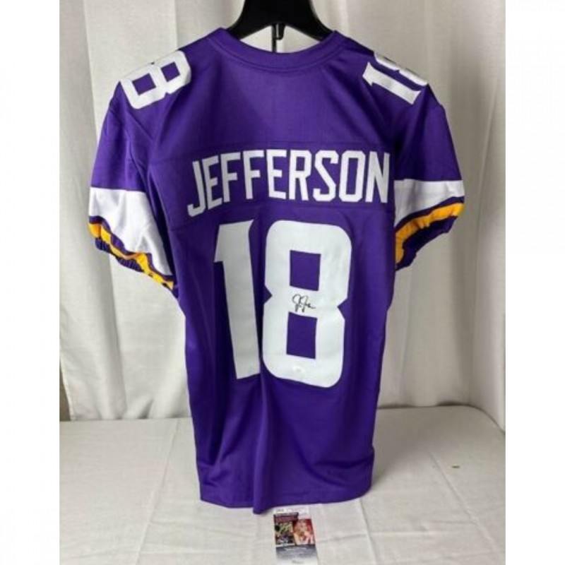 Justin Jefferson's Minnesota Vikings Signed Jersey - CharityStars