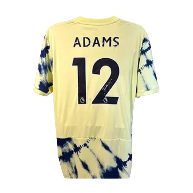 Tyler Adams' Leed United 2022/23 Signed Official Away Shirt