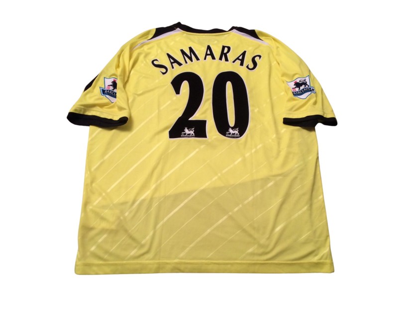 Samaras' Manchester City Match-Issued Shirt, 2006/07