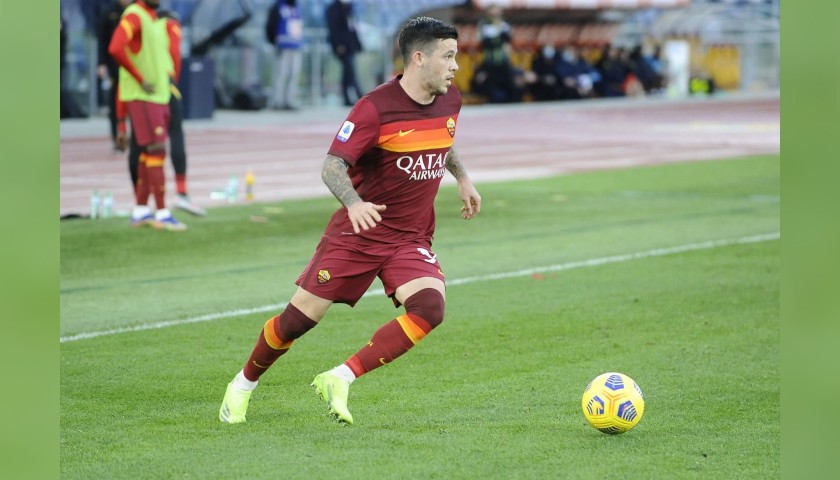 Carles Perez's Match-Issued Shirt, Roma-Torino - WFP Special