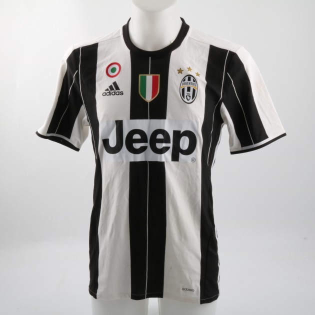 Match worn Dybala Juventus shirt, Serie A 16/17 UNWASHED