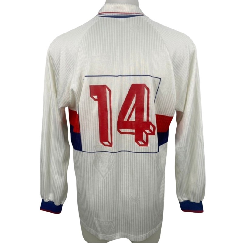 Ferroni's Match-Worn Shirt, Genoa vs Ajax 1992