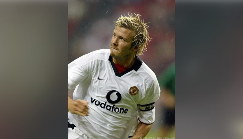 David Beckham Personally Signed Manchester United Jersey – Sports Online