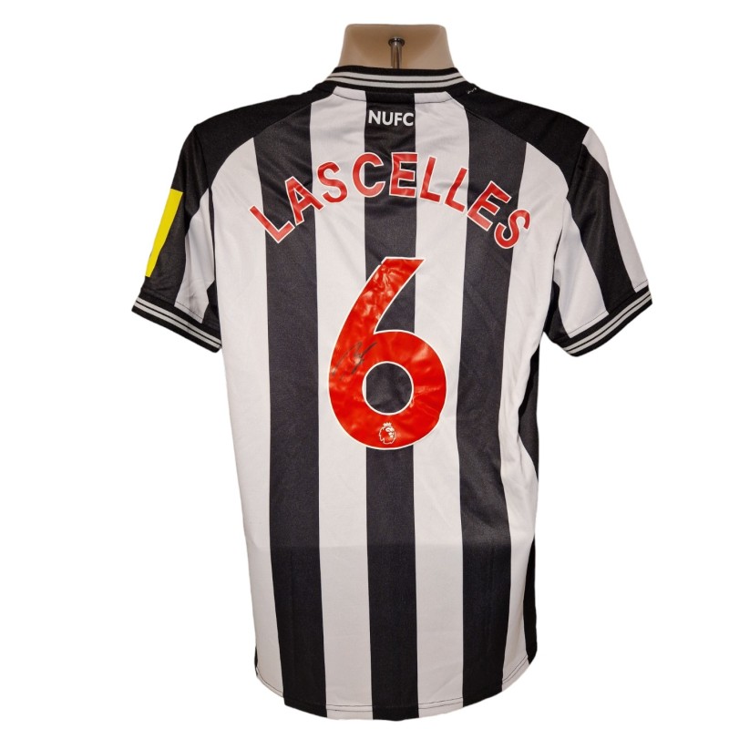 Maglia ufficiale firmata di Jamaal Lascelles Newcastle United 2023/24