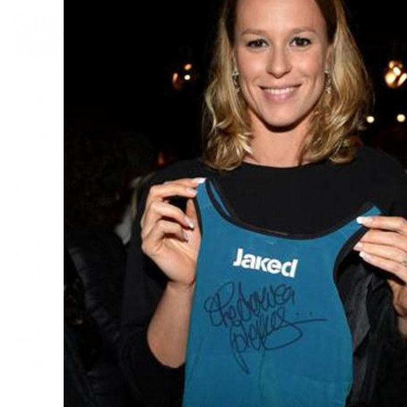Swimsuit worn and signed by Federica Pellegrini