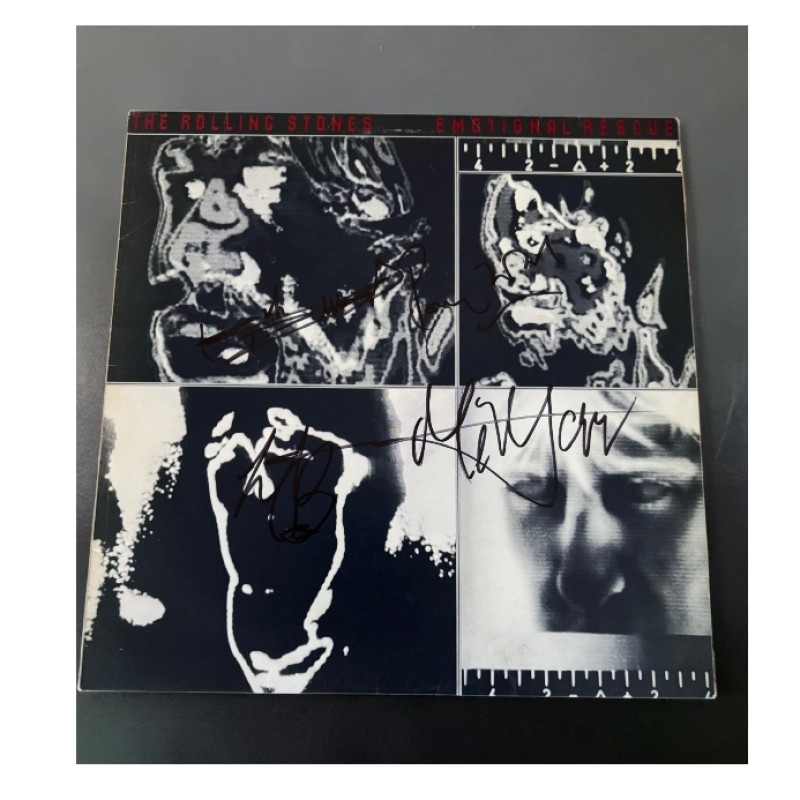 The Rolling Stones Signed Vinyl LP