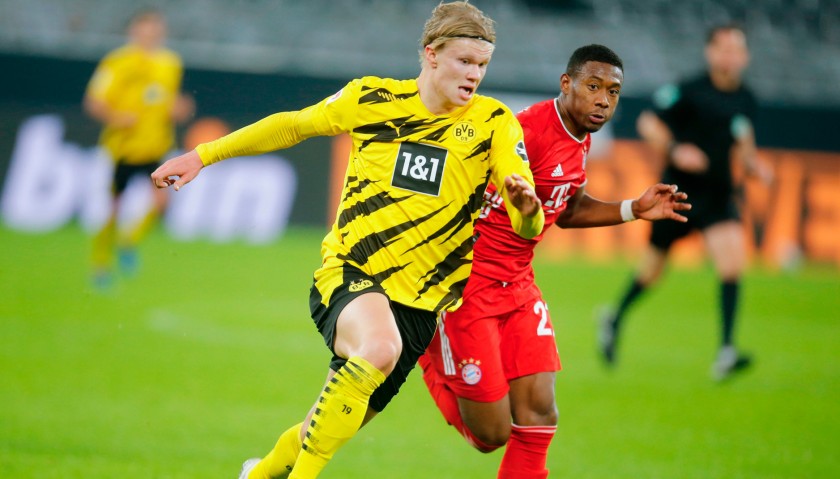 Haaland's Official Borussia Dortmund Signed Shirt, 2020/21