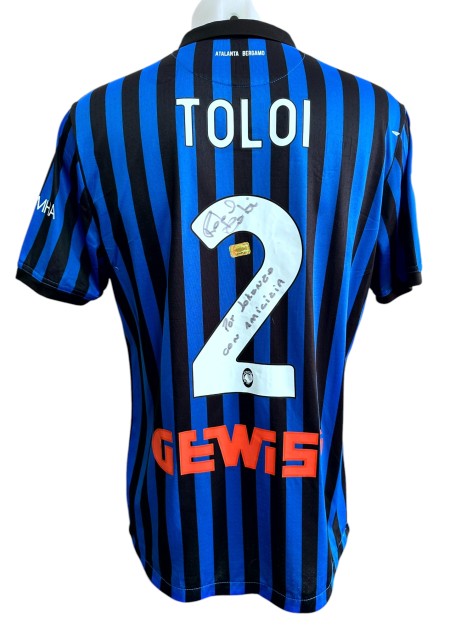 Toloi's Atalanta Signed Issued Shirt, 2020/21