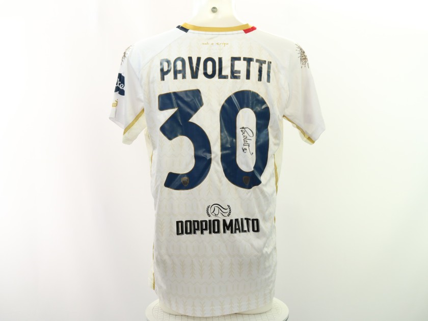 Maglia Pavoletti Indossata, Fiorentina vs Cagliari 2024 - Autografata