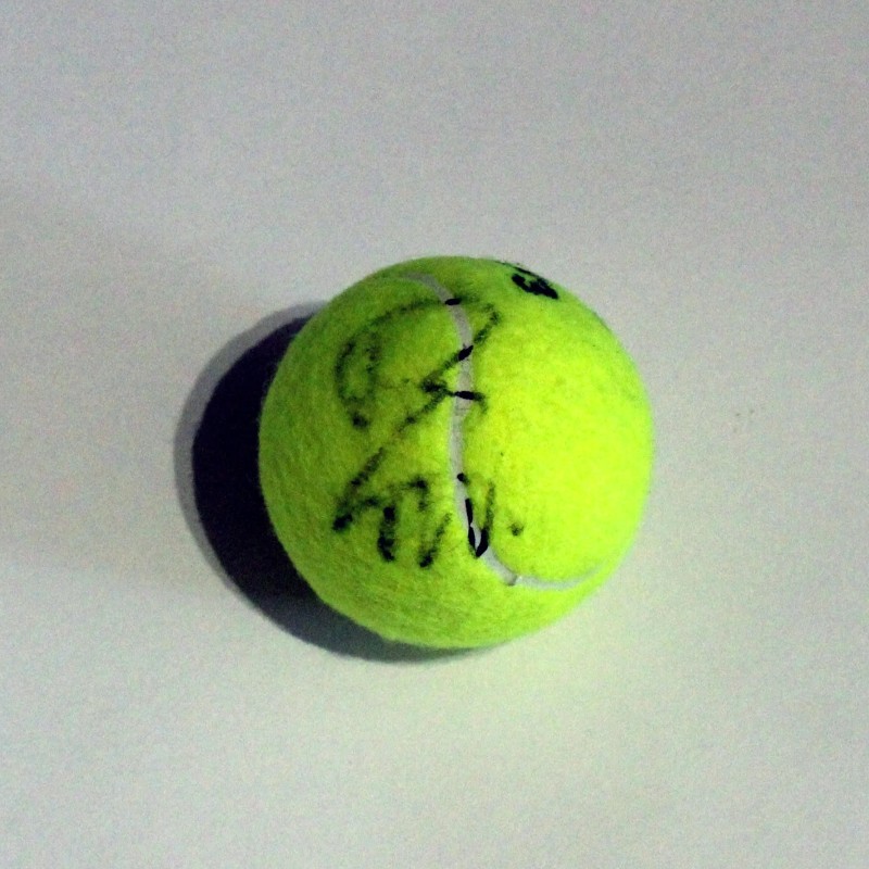 Tennis Ball signed by Nadal Internazionali d'Italia 2024
