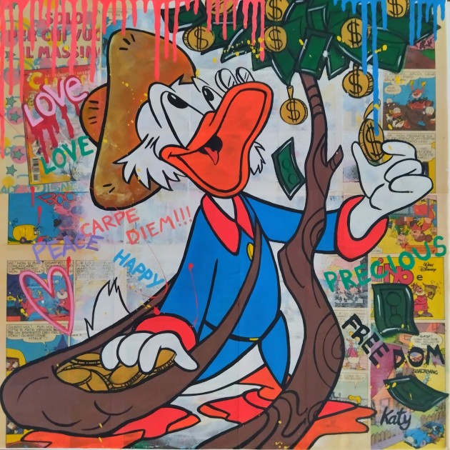 "Uncle Scrooge & His Dollar Tree" di Caterina Lemma