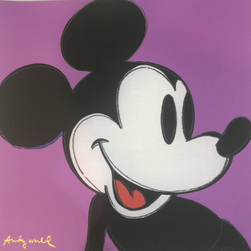 Mickey Mouse, Andy Warhol (after)