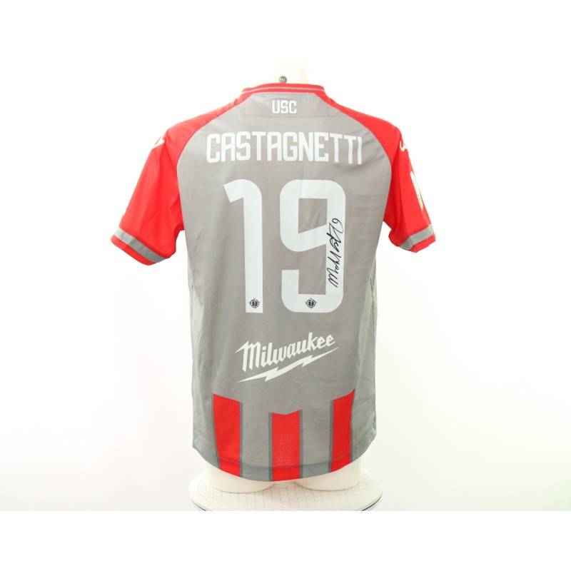 Castagnetti's Cremonese vs Brescia Signed Unwashed Shirt, 2024