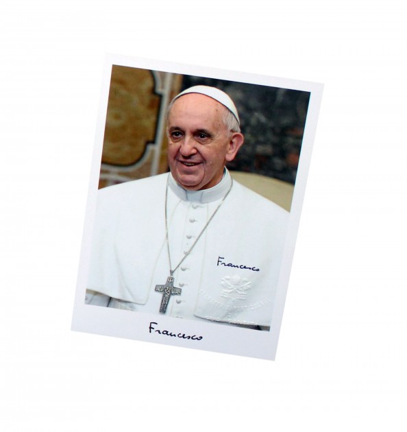 Official Pope Francis Signed Photograph