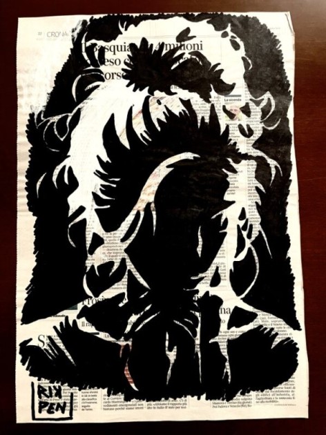 Girl: Unique Work on RikPen's Newspaper