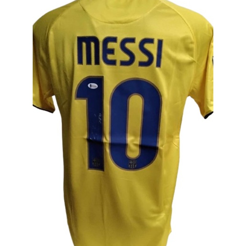 Messi Barcelona replica Signed Shirt, 2008/09 