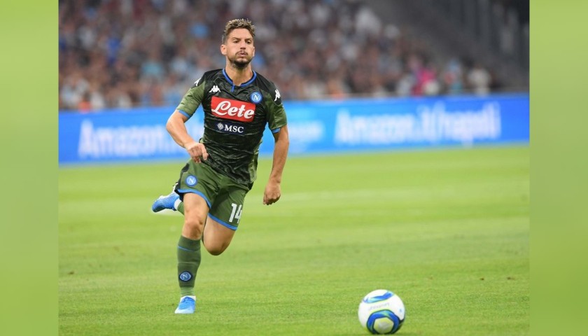 Mertens' Napoli Worn and Signed Shirt, 2019/20 