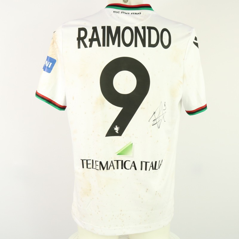 Raimondo's Unwashed Signed Shirt, Lecco vs Ternana 2023