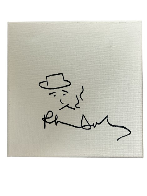 Pete Doherty of The Libertines Signed Canvas