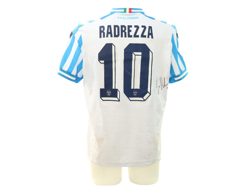 Radrezza's Signed Unwashed Shirt, Pontedera vs SPAL 2024 