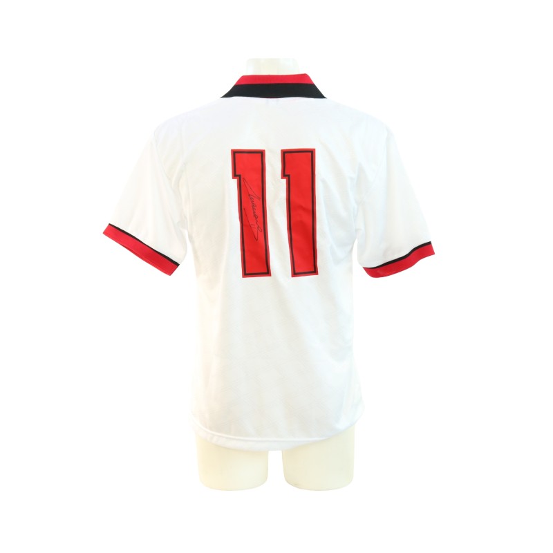 Massaro's Milan Signed Replica Shirt, 1994/95