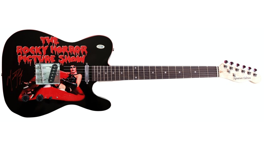 Meatloaf Hand Signed “Rocky Horror Picture” Guitar